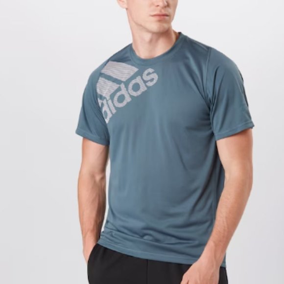 Adidas men Regular khaki fit Performance Shirt 'BOS', size L - Picture 6 of 6